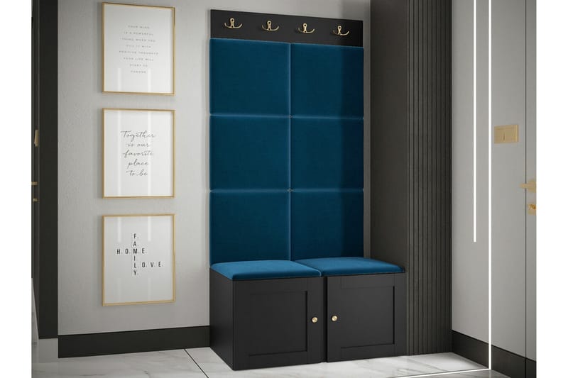 Dunvegan Highboard Black - Förvaring - Skåp - Förvaringsskåp