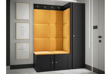 Dunvegan Highboard Black - Förvaring - Sk åp - Förvaringsskåp