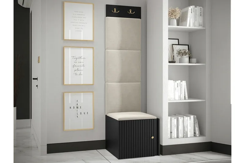 Dunvegan Highboard Black - Förvaring - Skåp - Förvaringsskåp