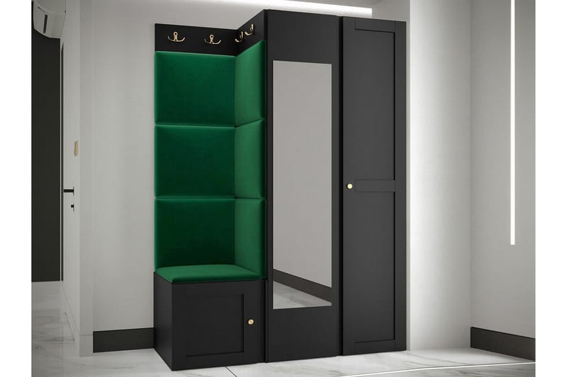 Dunvegan Highboard Black - Förvaring - Skåp - Förvaringsskåp