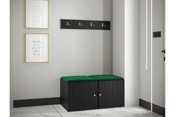 Dunvegan Highboard Black - Förvaring - Sk åp - Förvaringsskåp