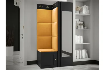 Dunvegan Highboard Black - Förvaring - Sk åp - Förvaringsskåp