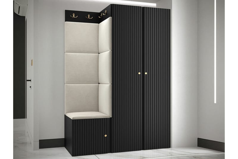 Dunvegan Highboard Black - Förvaring - Skåp - Förvaringsskåp