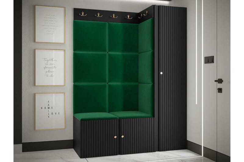 Dunvegan Highboard Black - Förvaring - Skåp - Förvaringsskåp