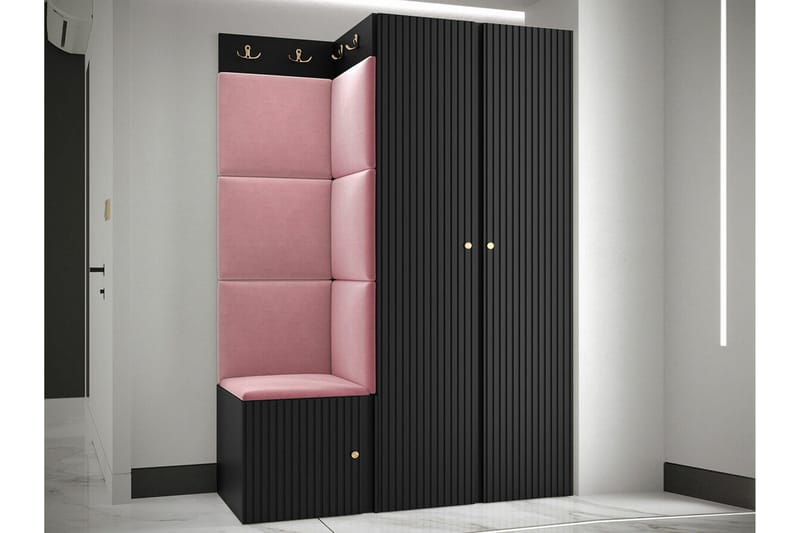 Dunvegan Highboard Black - Förvaring - Skåp - Förvaringsskåp