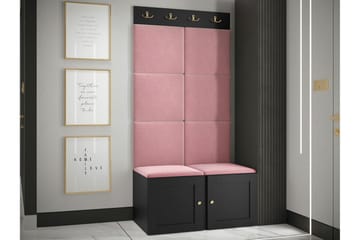 Dunvegan Highboard Black - Förvaring - Sk åp - Förvaringsskåp