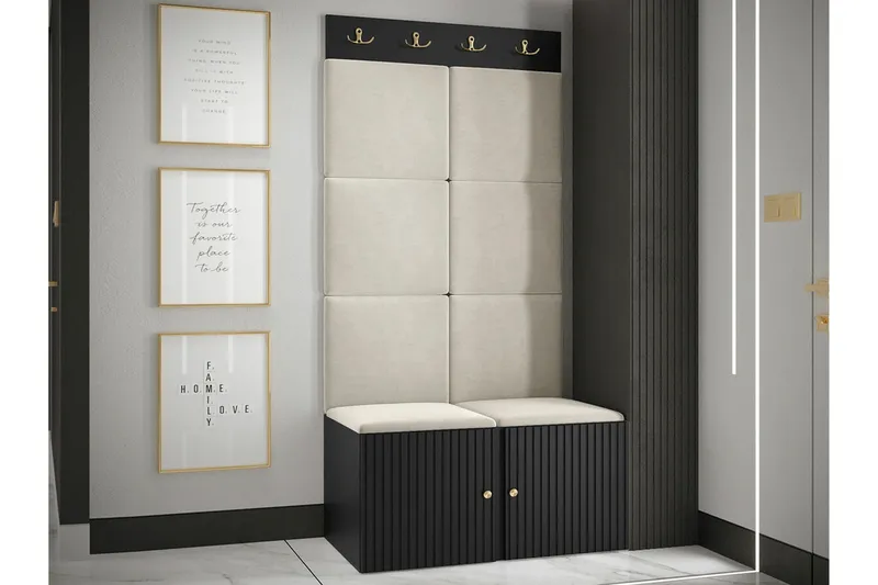 Dunvegan Highboard Black - Förvaring - Skåp - Förvaringsskåp