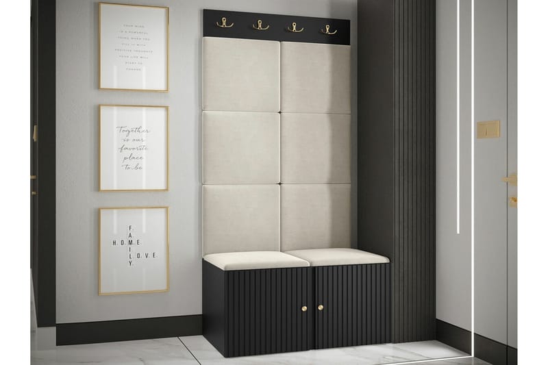 Dunvegan Highboard Black - Förvaring - Skåp - Förvaringsskåp