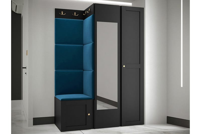 Dunvegan Highboard Black - Förvaring - Skåp - Förvaringsskåp