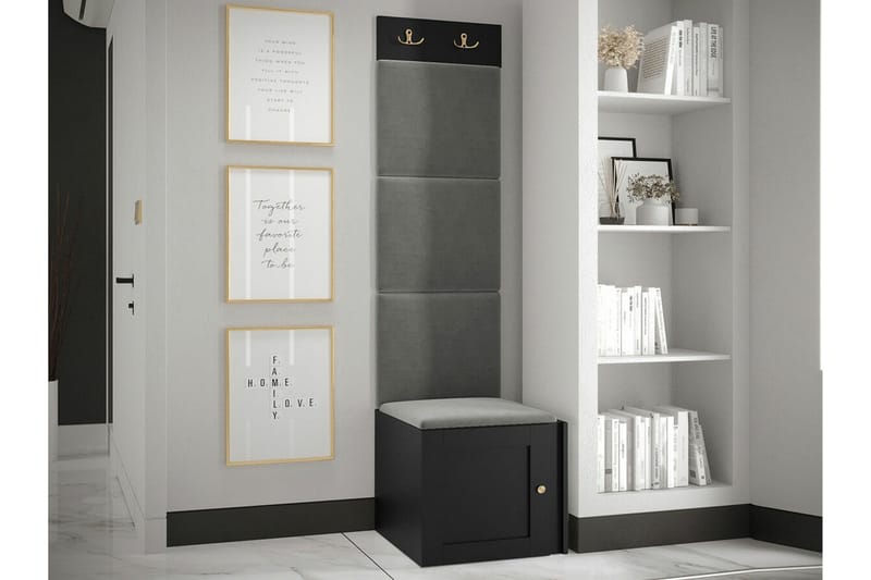 Dunvegan Highboard Black - Förvaring - Skåp - Förvaringsskåp