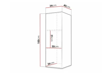 Dunvegan Highboard Black - Förvaring - Skåp - Förvaringsskåp