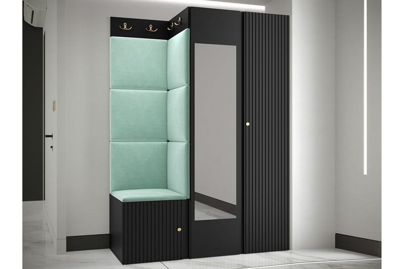 Dunvegan Highboard Black - Förvaring - Skåp - Förvaringsskåp