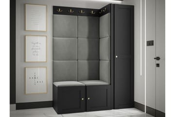 Dunvegan Highboard Black - Förvaring - Sk åp - Förvaringsskåp