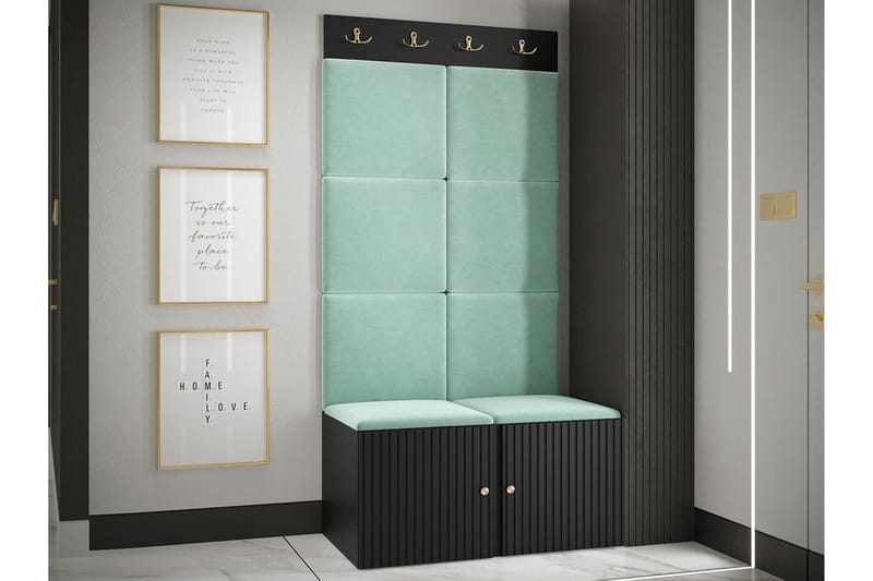 Dunvegan Highboard Black - Förvaring - Skåp - Förvaringsskåp