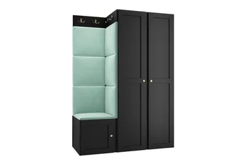 Dunvegan Highboard Black - Förvaring - Skåp - Förvaringsskåp