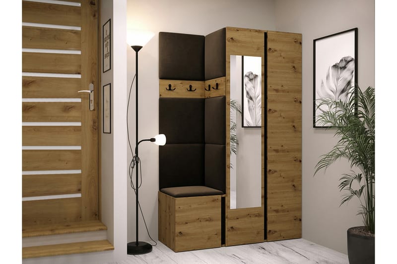 Dunvegan Highboard - Brun - Förvaring - Skåp - Förvaringsskåp