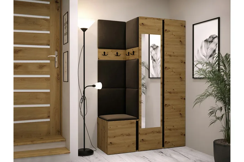 Dunvegan Highboard - Brun - Förvaring - Skåp - Förvaringsskåp