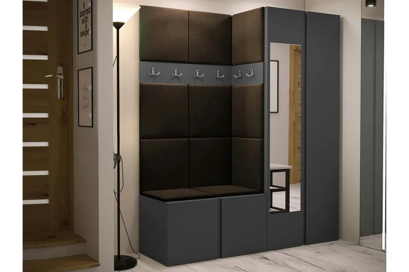 Dunvegan Highboard - Brun - Förvaring - Skåp - Förvaringsskåp