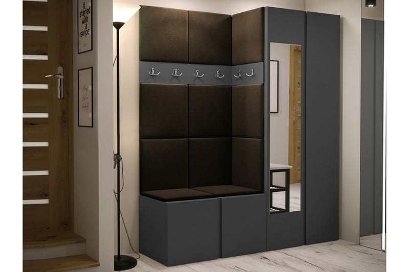 Dunvegan Highboard - Brun - Förvaring - Skåp - Förvaringsskåp