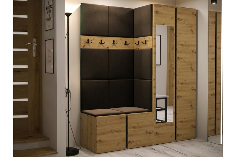 Dunvegan Highboard - Brun - Förvaring - Skåp - Förvaringsskåp