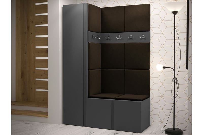 Dunvegan Highboard - Brun - Förvaring - Skåp - Förvaringsskåp