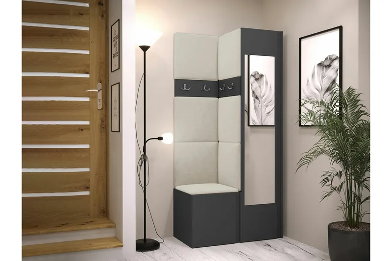 Dunvegan Highboard Graphite - Förvaring - Skåp - Förvaringsskåp