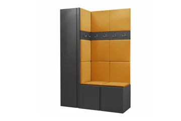 Dunvegan Highboard Graphite - Förvaring - Skåp - Förvaringsskåp