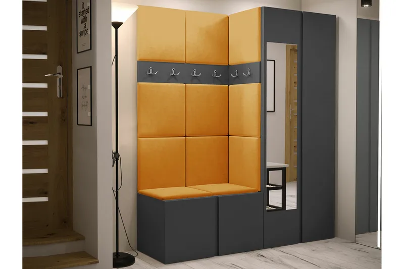 Dunvegan Highboard Graphite - Förvaring - Skåp - Förvaringsskåp