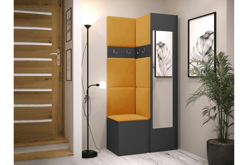 Dunvegan Highboard Graphite - Förvaring - Skåp - Förvaringsskåp