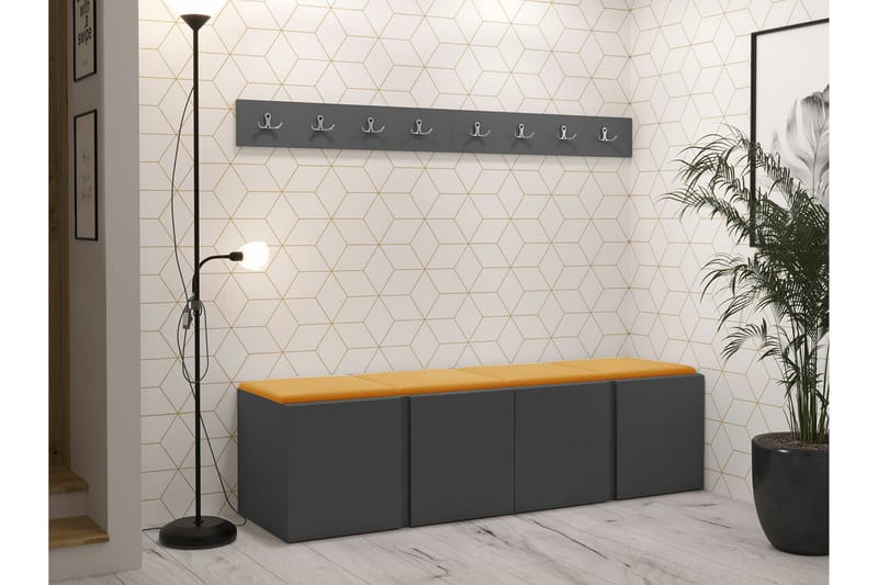 Dunvegan Highboard Graphite - Förvaring - Skåp - Förvaringsskåp