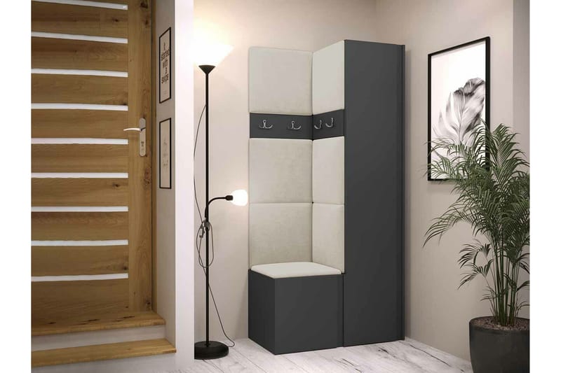 Dunvegan Highboard Graphite - Förvaring - Skåp - Förvaringsskåp