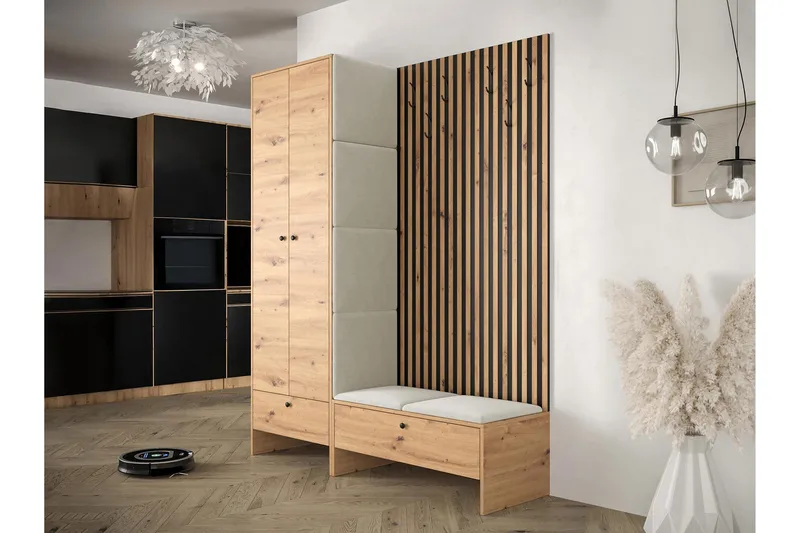 Dunvegan Highboard Light brown - Förvaring - Skåp - Förvaringsskåp