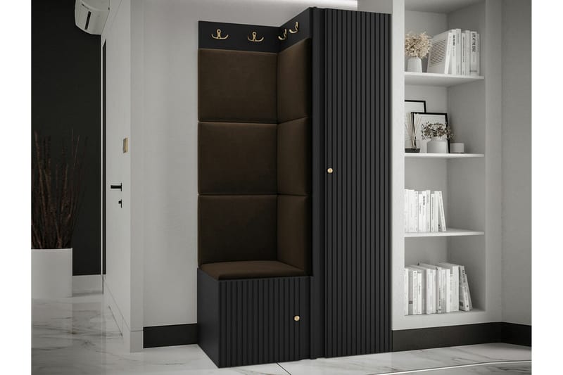 Dunvegan Highboard - Svart - Förvaring - Skåp - Förvaringsskåp