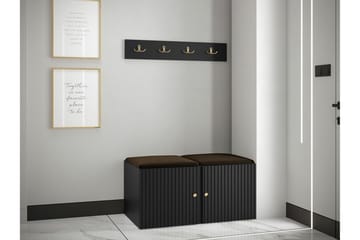 Dunvegan Highboard - Svart - Förvaring - Skåp - Förvaringsskåp