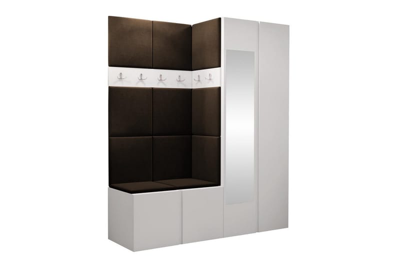 Dunvegan Highboard, Vit