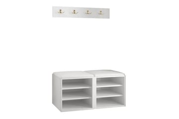 Dunvegan Highboard - Vit - Förvaring - Skåp - Förvaringsskåp