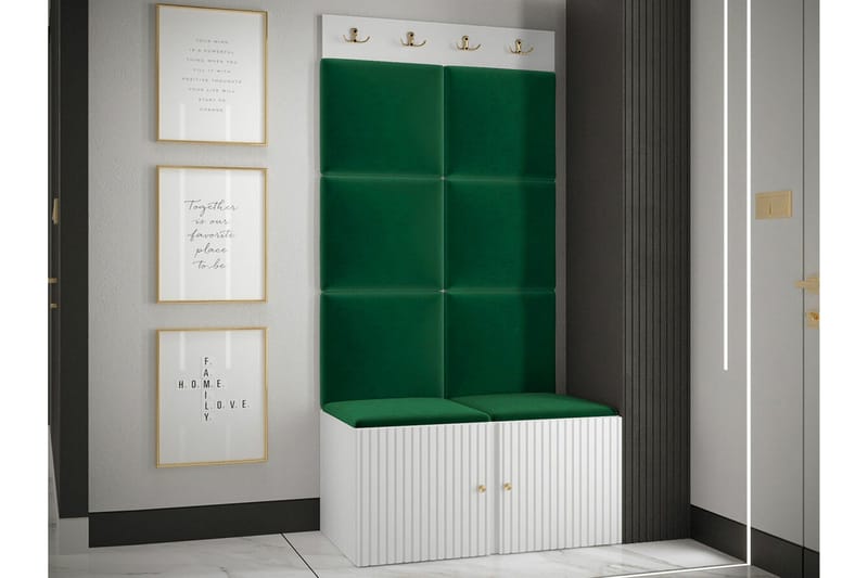 Dunvegan Highboard - Vit - Förvaring - Skåp - Förvaringsskåp