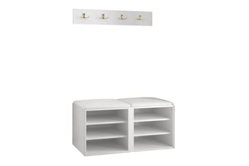 Dunvegan Highboard - Vit - Förvaring - Skåp - Förvaringsskåp