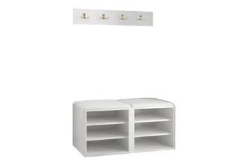 Dunvegan Highboard - Vit - Förvaring - Skåp - Förvaringsskåp