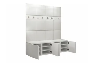 Dunvegan Highboard - Vit - Förvaring - Skåp - Förvaringsskåp