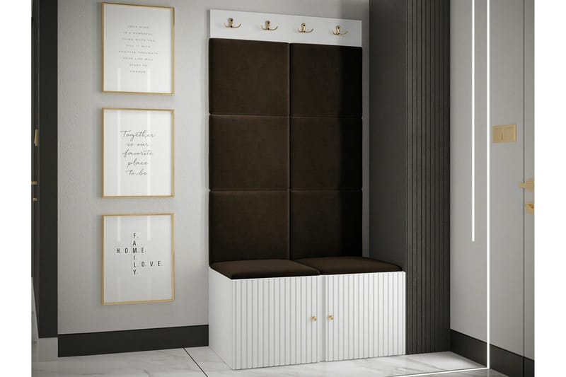 Dunvegan Highboard - Vit - Förvaring - Skåp - Förvaringsskåp