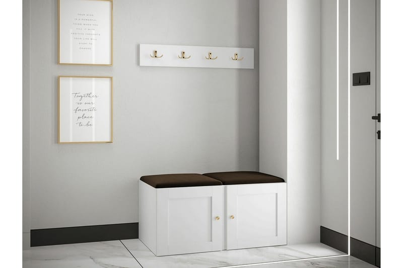 Dunvegan Highboard - Vit - Förvaring - Skåp - Förvaringsskåp