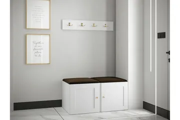 Dunvegan Highboard - Vit - Förvaring - Skåp - Förvaringsskåp