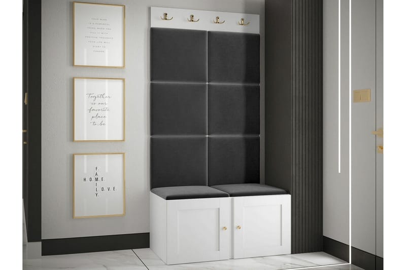 Dunvegan Highboard White - Förvaring - Skåp - Förvaringsskåp