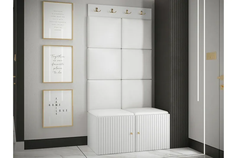 Dunvegan Highboard White - Förvaring - Skåp - Förvaringsskåp