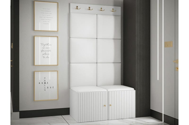 Dunvegan Highboard White - Förvaring - Skåp - Förvaringsskåp