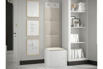 Dunvegan Highboard White - Förvaring - Sk åp - Förvaringsskåp