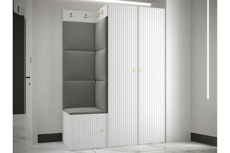 Dunvegan Highboard White - Förvaring - Skåp - Förvaringsskåp