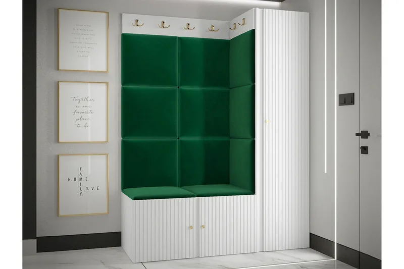 Dunvegan Highboard White - Förvaring - Skåp - Förvaringsskåp