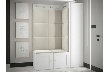 Dunvegan Highboard White - Förvaring - Skåp - Förvaringsskåp